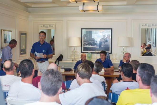 Technical briefing - Loro Piana Caribbean Superyacht Regatta and Rendezvous 2015 © Carlo Borlenghi / www.carloborlenghi.com